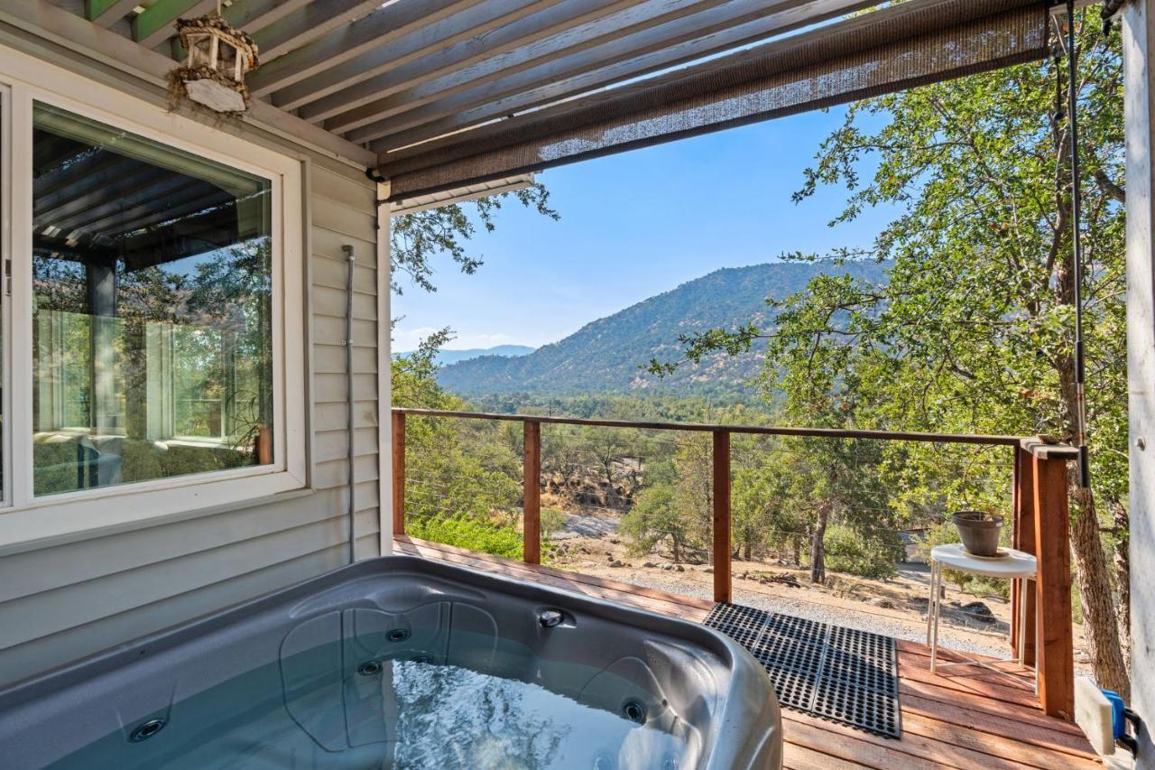 Views, Hot Tub, Outdoor Shower, 15M From Sequoia Three Rivers Luaran gambar