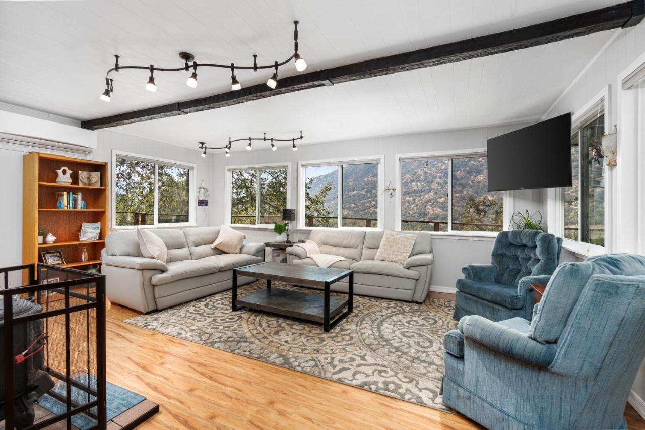 Views, Hot Tub, Outdoor Shower, 15M From Sequoia Three Rivers Luaran gambar